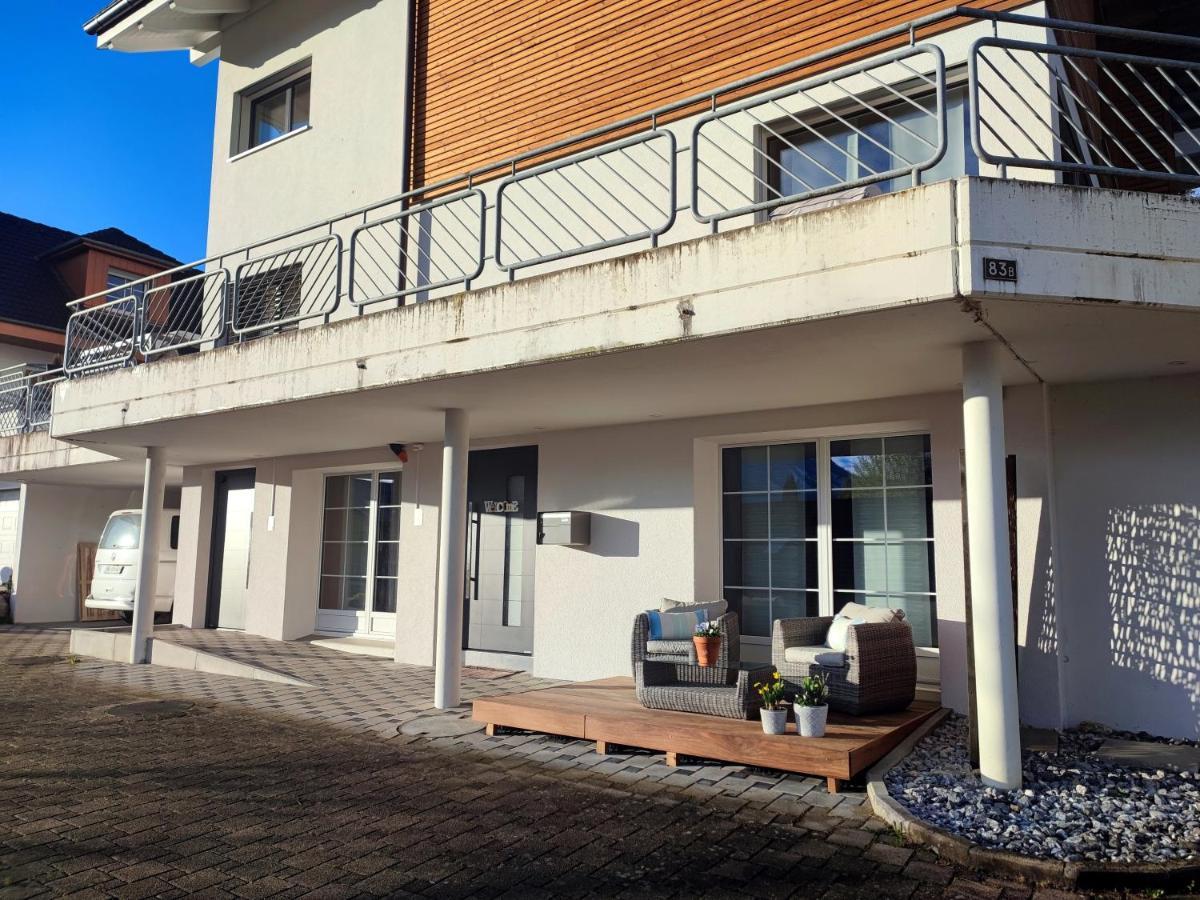Kleine Auszeit - 2-Zimmer Ferienwohnung Spiez Ngoại thất bức ảnh
