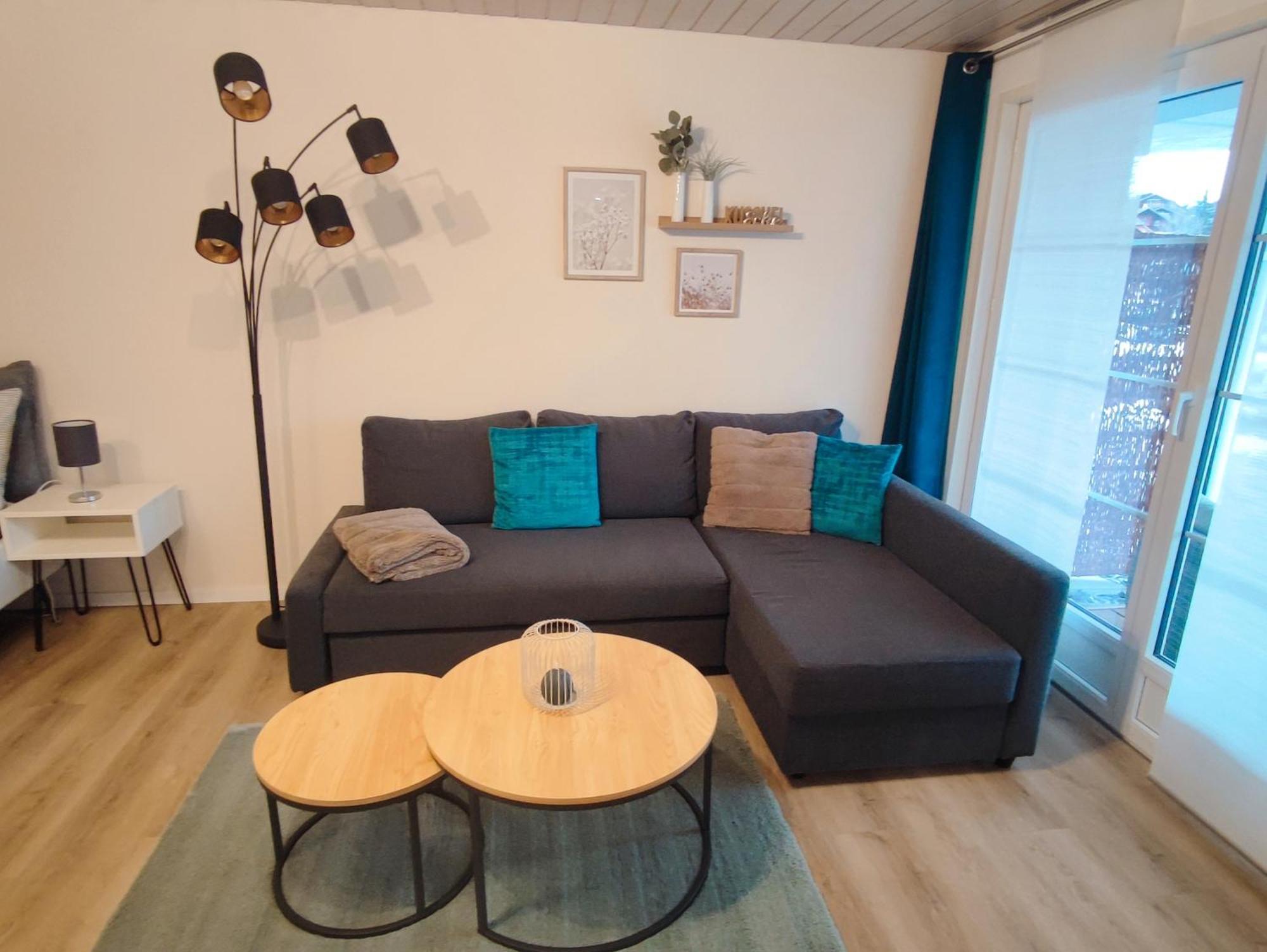 Kleine Auszeit - 2-Zimmer Ferienwohnung Spiez Ngoại thất bức ảnh